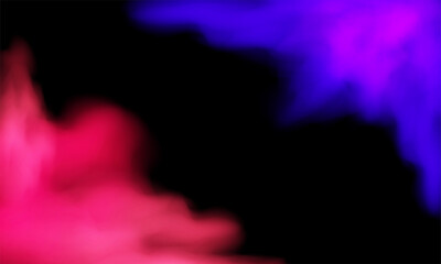 colored smoke design, clouds, blur