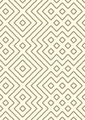 Abstract Geometric Pattern generative computational art illustration