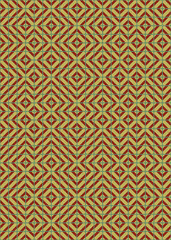 Abstract Geometric Pattern generative computational art illustration