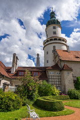 Baroque renaissance chateau Nove Mesto nad Metuji and castle gardens, Czechia