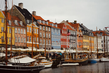 Nyhavn st. Copenhagen Denmark