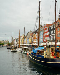 Fototapeta na wymiar Nyhavn st, copenhagen denmark