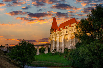 The Hunedoara Castle in Romania