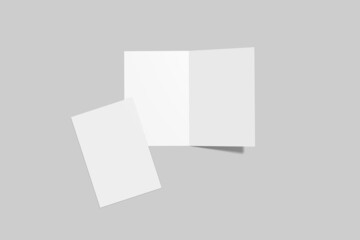 Naklejka premium blank white paper