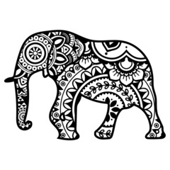 Mandala elephant