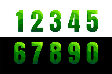 set number. Unique collection for wedding invites decoration and other concept ideas.