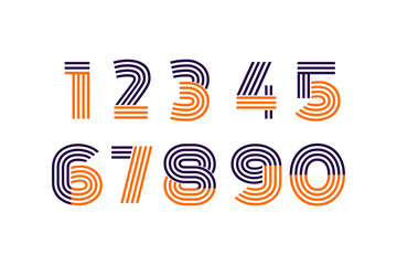 set number. Unique collection for wedding invites decoration and other concept ideas.
