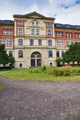 Gebäude der Fachhochschule Anhalt, Hochschule, Schule in Köthen, Sachsen Anhalt, Deutschland