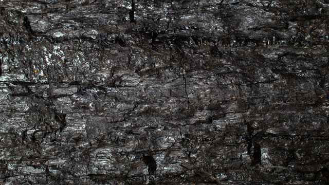 macro photo of coal, texture background
