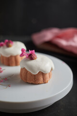Homemade Rose Milk Cakes