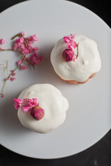 Homemade Rose Milk Cakes
