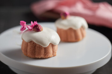 Homemade Rose Milk Cakes