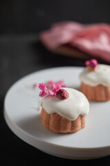 Homemade Rose Milk Cakes
