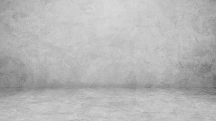 concrete wall and concrete floor