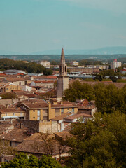 Fototapeta na wymiar Eglise Saint-Symphorien-des-Carmes. Avignon, Provence, France