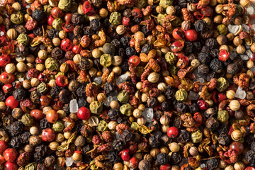 Raw Dry Organic Sichuan Peppercorn Mix