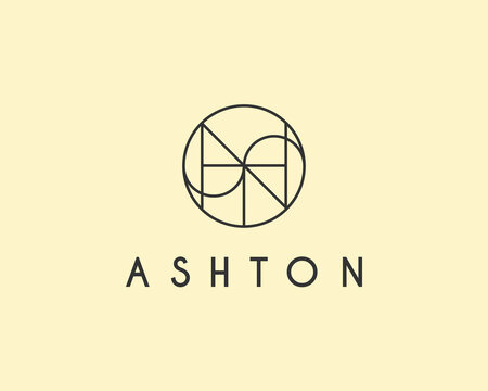 logo name Ashton usable logo design for private logo, business name card web icon, social media iconlogo name Ashton usable logo design for private logo, business name card web icon, social media icon