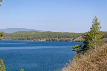 lake in the mountains
