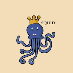 Squid character 