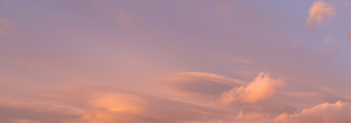 Evening clouds