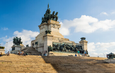 Monumento à Independência do Parque da Independência localizado na cidade de São Paulo