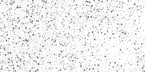 Silver confetti point on a white background.  Luxury festive background. Decorative element. Element of design. Vector illustration, EPS 10.