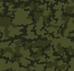 
Camouflage trendy background, classic stylish clothing seamless pattern.