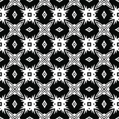  Vector pattern with symmetrical elements . Repeating geometric tiles from striped elements. black patterns.