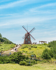 windmill in the countryside