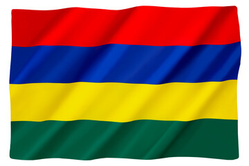 Flag of Mauritius