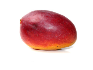 Pakistan's Lal Badshah Mango Isolated on White Background