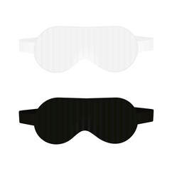 Sleeping eye mask. vector illustration