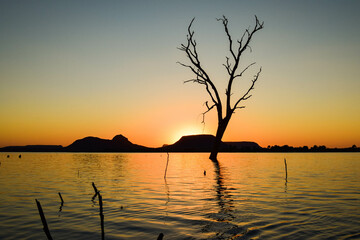 Sunset on the Tocantins River - Carolina, Maranhão