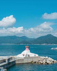 lighthouse on the island of island