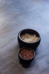 Brazilian Food - Rice and Beans 