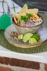 Pozole, Mexican food
Pozole Independencia de Mexico