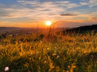 Fototapeta premium Sonnenuntergang
