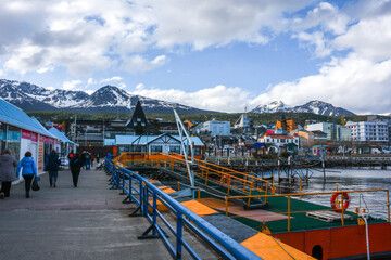 Muelle del canal Beagle