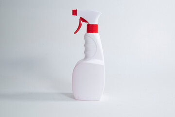 Cleaning the kitchen and toilet with special chemicals. Cleaning the house.