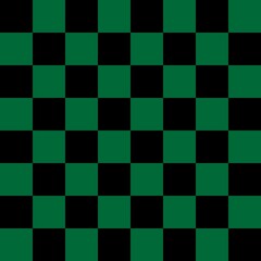 Black and Green checkerboard pattern background. Check pattern designs for decorating wallpaper. Vector background.