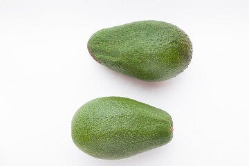 avocado isolated on white background
