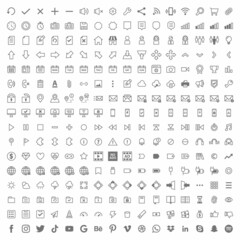 Icons Set - Office, Mobile, Web, Games
