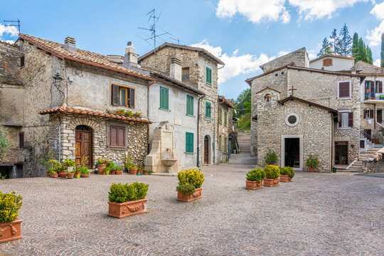 Percile, beautiful village in the province of Rome, in the italian region of Lazio.