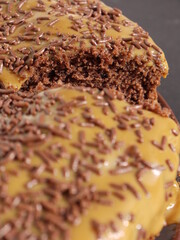 Karamell-Schokoladen-Kuchen