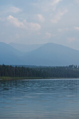 Lake Patricia on a Smoky Evening
