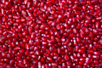 pomegranate seeds background