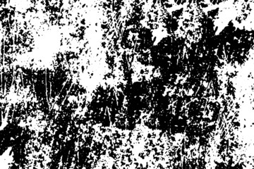 Fototapeta premium Dirty grunge background. The monochrome texture is old. Vintage worn pattern. The surface is covered with scratches