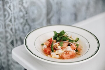 healthy restaurant lunch dinner