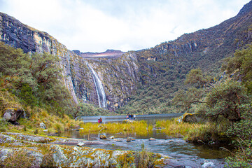river in the mountains