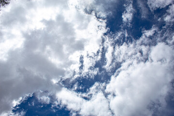 clouds in the sky